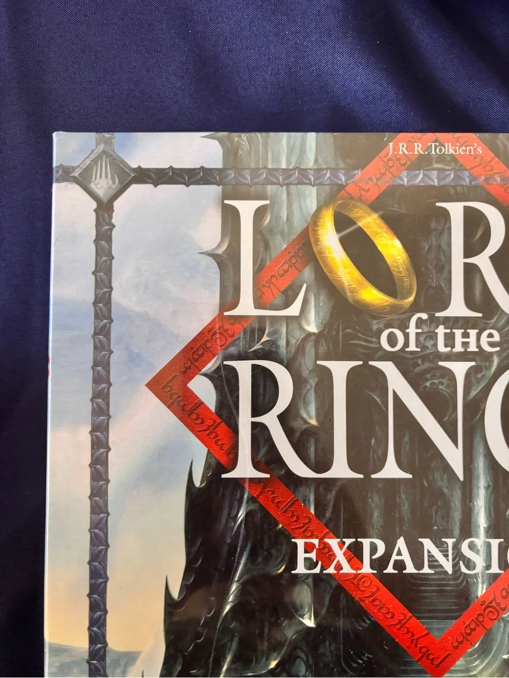 Lord of the Rings Friends & Foes Expansion Board Game 2001 Germany LOTR Sealed